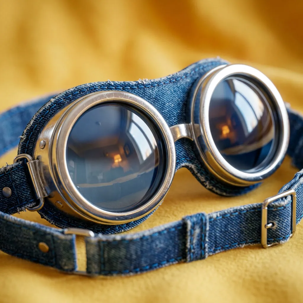 Goggles de secuaz en primer plano