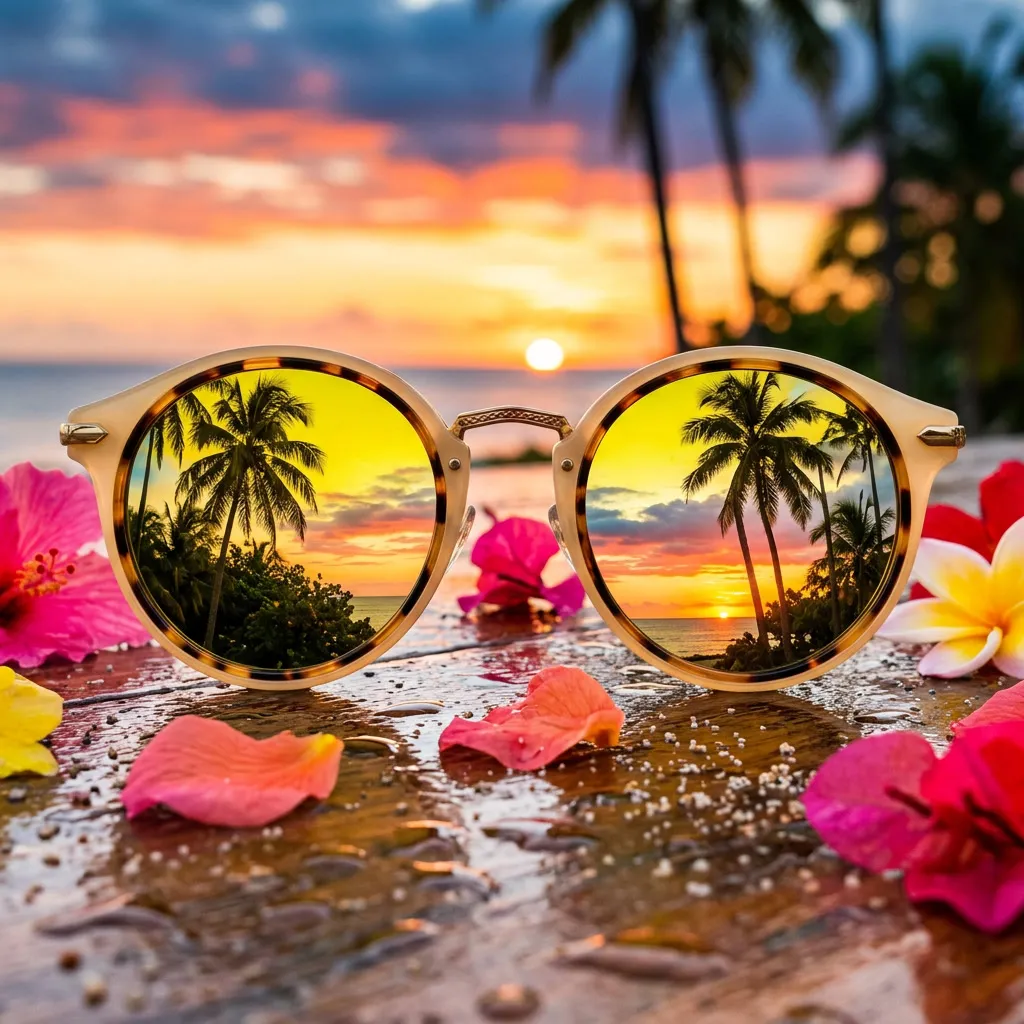 Flor de hibisco amarilla gigante contra cielo turquesa